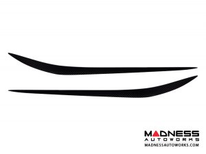 Alfa Romeo Stelvio Headlight Trim Kit - Carbon Fiber